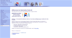 Desktop Screenshot of abderhalden-fluids.ch